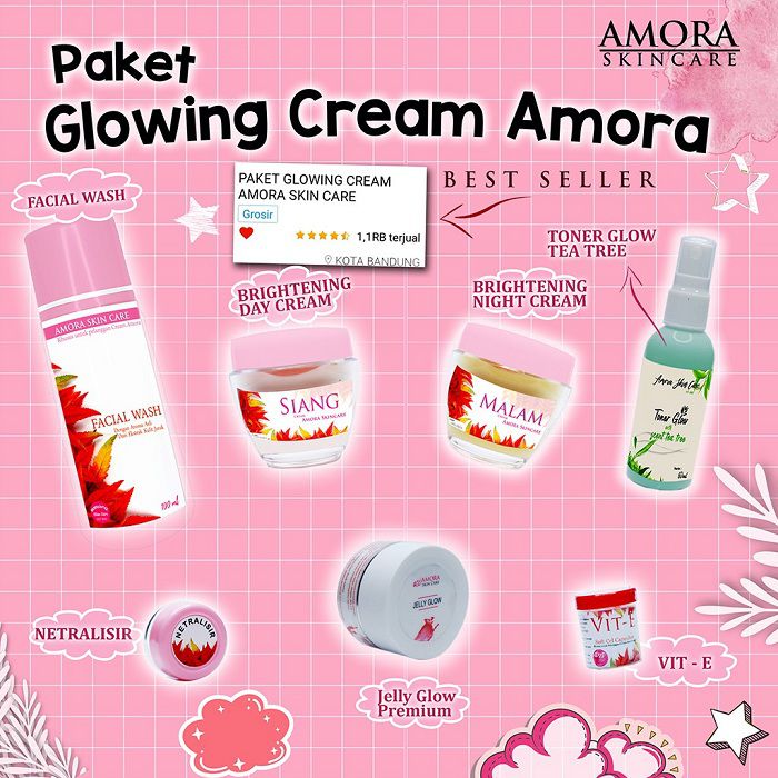 amora skincare glowing set
