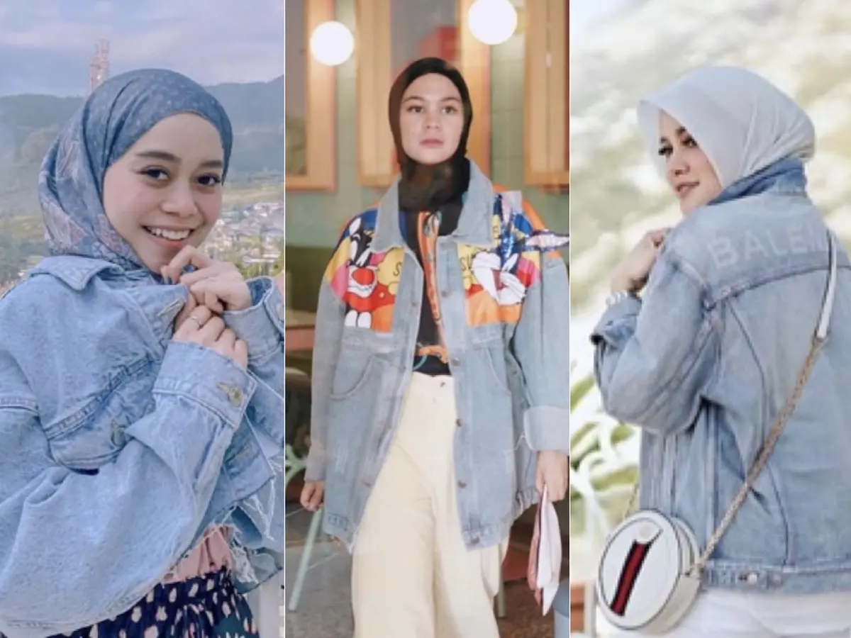 tips memadukan hijab dan jaket